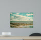 Seascape cloudscape Retro Effect Wall Mural