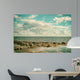 Seascape cloudscape Retro Effect Wall Mural