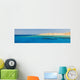 Panorama with Yellow Seashore Wall Decal