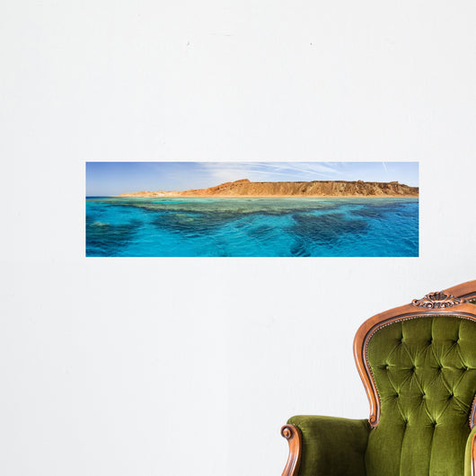 Emerald Water Red Sea Wall Decal
