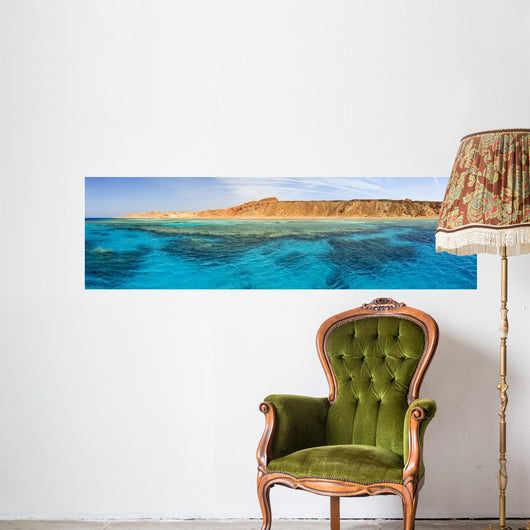 Emerald Water Red Sea Wall Decal