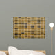 Grained pattern ceramic mosaic background. Wall Mural