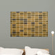 Grained pattern ceramic mosaic background. Wall Mural