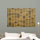 Grained pattern ceramic mosaic background. Wall Mural
