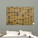 Grained pattern ceramic mosaic background. Wall Mural