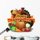 Happy Thanksgiving Wall Decal