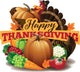 Happy Thanksgiving Wall Decal