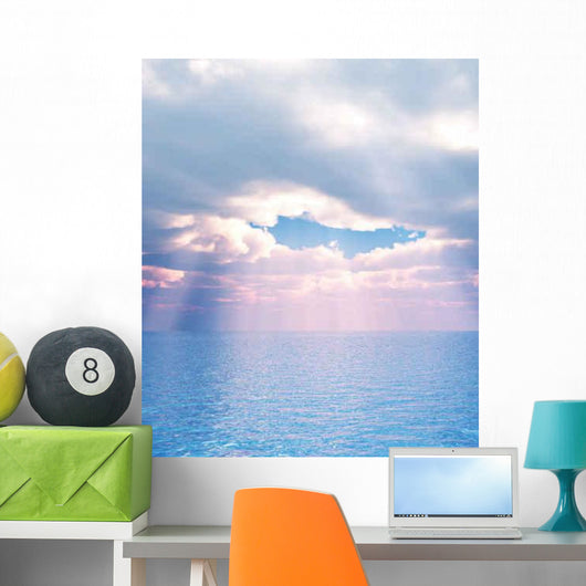 Beautiful Seascape Wall Decal Design 2