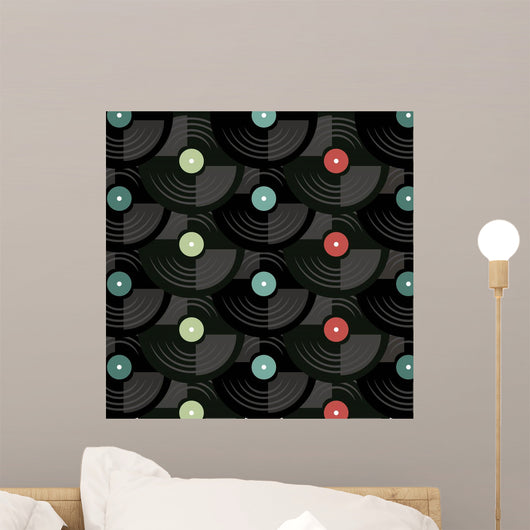 Long Play Disk Pop Wall Decal