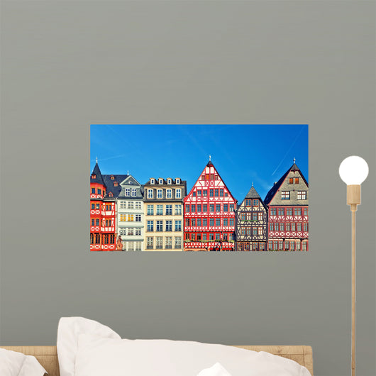 Old Traditional Buildings Frankfurt Wall Decal