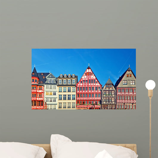 Old Traditional Buildings Frankfurt Wall Decal