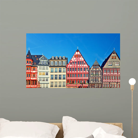 Old Traditional Buildings Frankfurt Wall Decal
