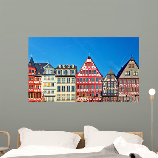 Old Traditional Buildings Frankfurt Wall Decal