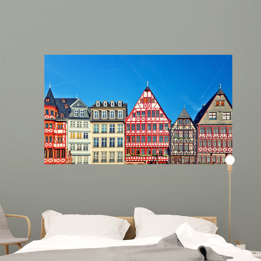Old Traditional Buildings Frankfurt Wall Decal