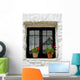 Tiny White Window Wall Mural