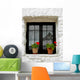 Tiny White Window Wall Mural