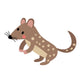 Standing Quoll Animal Cartoon Wall Decal