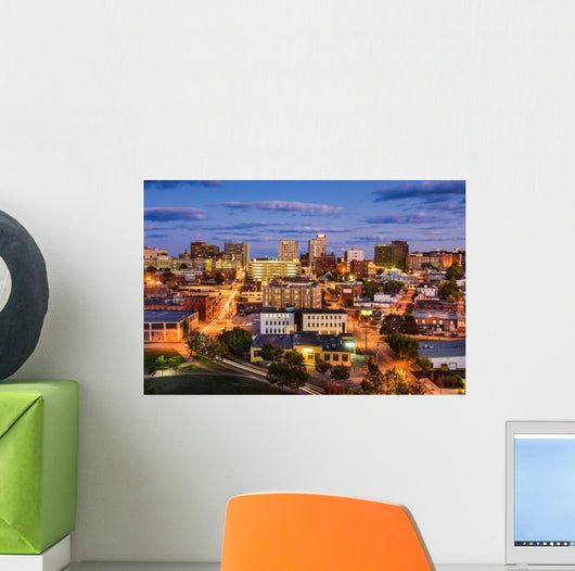 Portland Maine Cityscape Wall Decal