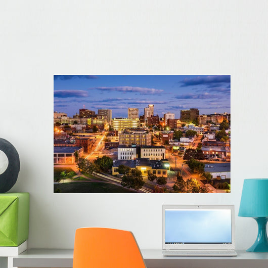 Portland Maine Cityscape Wall Decal