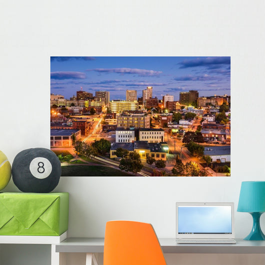 Portland Maine Cityscape Wall Decal