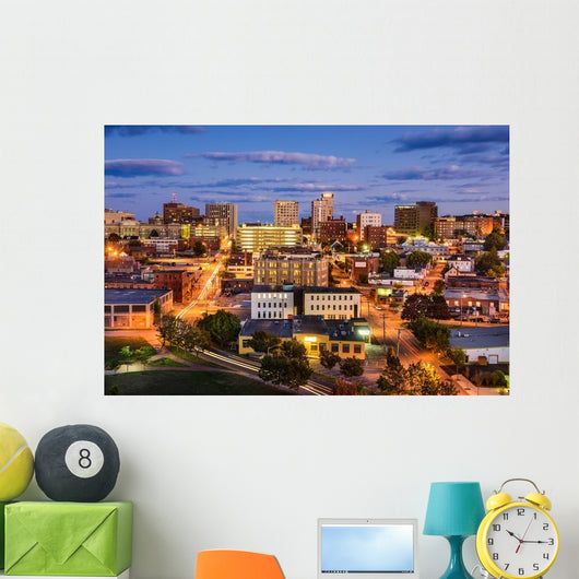 Portland Maine Cityscape Wall Decal