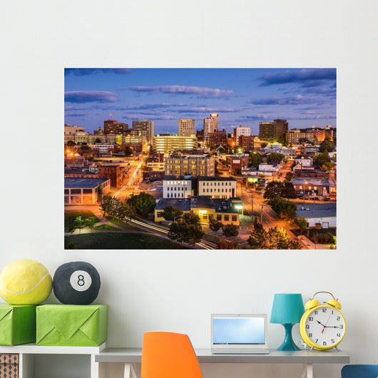 Portland Maine Cityscape Wall Decal