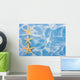 Starfish Border Wall Mural