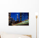 Los Angeles Skyline at Night Wall Decal