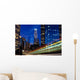 Los Angeles Skyline at Night Wall Decal