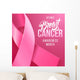 Breast Cancer Awareness Month Wall Mural