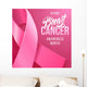 Breast Cancer Awareness Month Wall Mural