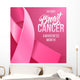 Breast Cancer Awareness Month Wall Mural