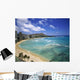 Waikiki Beach and Diamond Head Crater in Hawaii Wall Mural