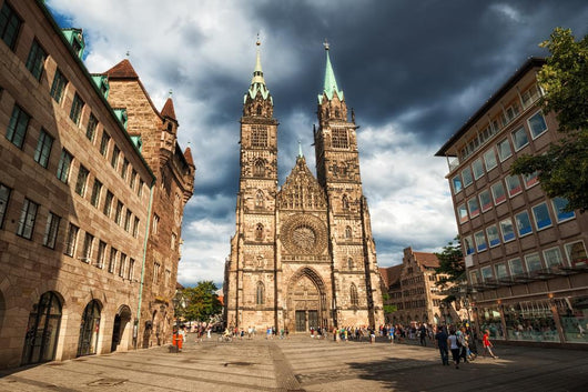 Gothic Cathedral Old Town Wall Decal