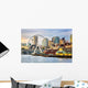 Seattle Waterfront and Skyline Wall Decal