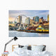 Seattle Waterfront and Skyline Wall Decal