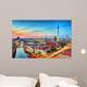 Berlin Skyline Wall Decal