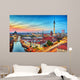 Berlin Skyline Wall Decal