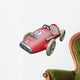 Little Baby Car Red for a Child Wall Decal