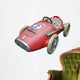 Little Baby Car Red for a Child Wall Decal