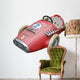 Little Baby Car Red for a Child Wall Decal