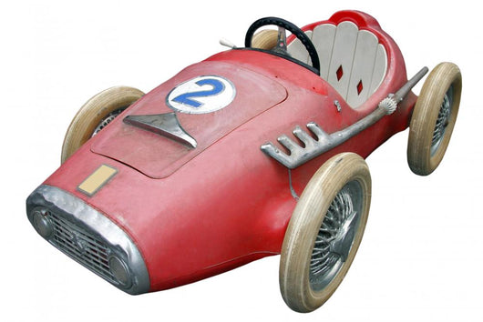 Little Baby Car Red for a Child Wall Decal