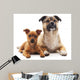 Two Dogs Wall Decal