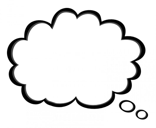 Thought Bubble Wall Decal