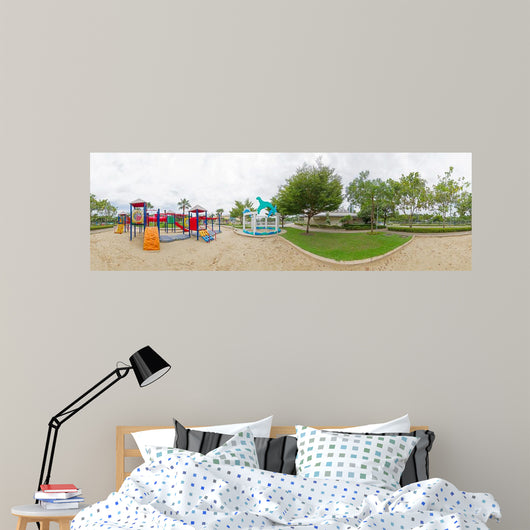 Panorama Playground Park Wall Decal