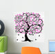 Albero Di Ciliegio Astratto Wall Decal