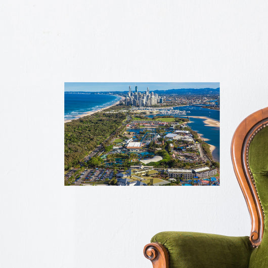 Surfers Paradise Aus Sept Wall Decal Design 2