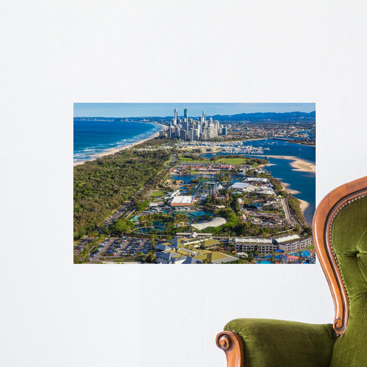 Surfers Paradise Aus Sept Wall Decal Design 2