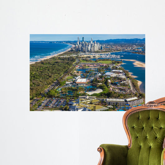 Surfers Paradise Aus Sept Wall Decal Design 2