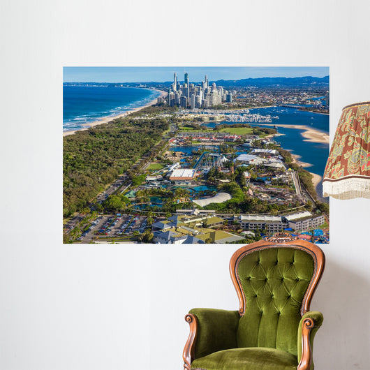 Surfers Paradise Aus Sept Wall Decal Design 2